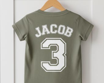 Personalised Kids Birthday Tshirt. Childrens 1st birthday t shirt. 2nd birthday t-shirt, birthday boy shirt.