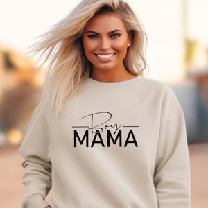 Boy Mama Sweatshirt. Personalised top for Boy Mums. Sweater for Mum, mama. Mom sweater. Personalized gift. Mum top.