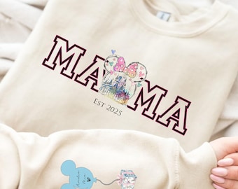 Mama Sweatshirt: Personalised Mum Jumper. Gift for mum, mama, mummy. Birthday gift for Mum. Christmas gift.