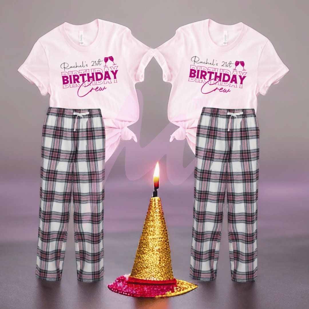 Personalised Birthday Pyjamas Women Etsy UK