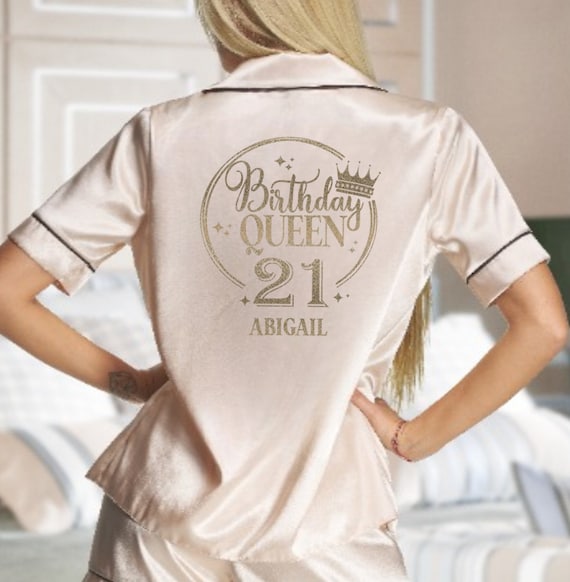 21st birthday pyjamas best sale