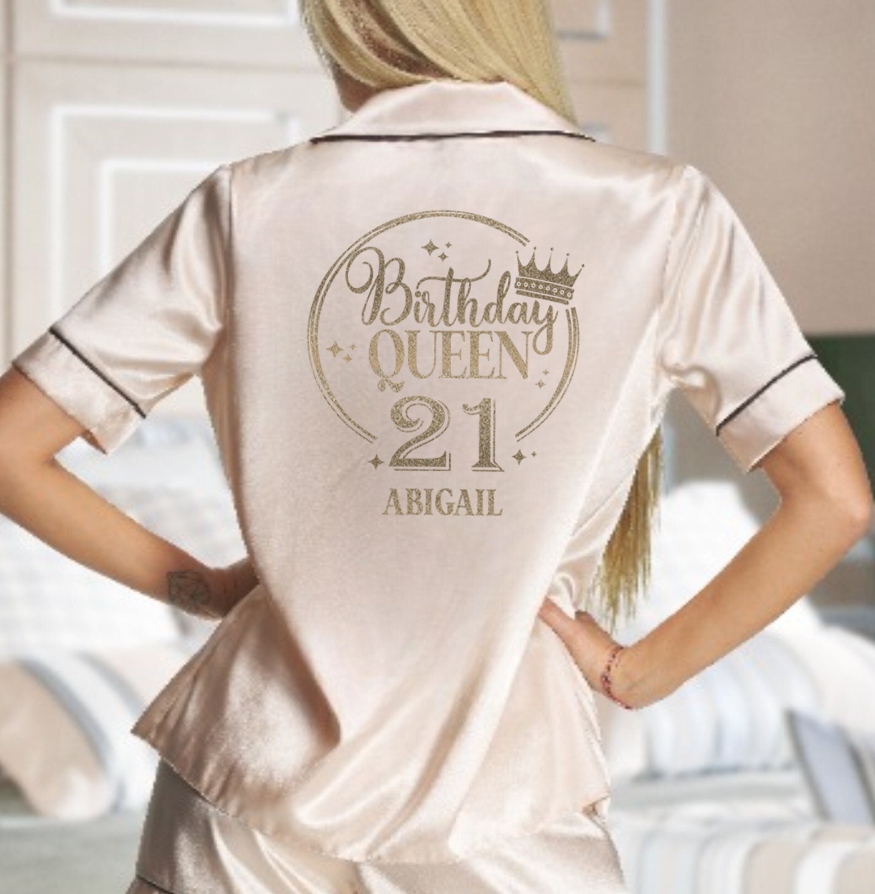 Matching Birthday Pajamas For 21st Birthday 21st Birthday Pajamas