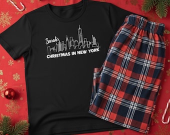 Christmas in New York | New York Pyjamas | New York reveal| New York T-shirts | Matching family pyjamas| NYC | New York skyline
