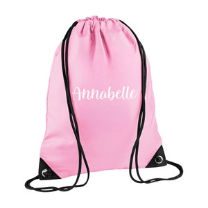 Sac à dos personnalisé avec cordon de serrage pour la rentrée scolaire. Sac en PE Sac de natation Sac de sport Sac de club après l'école