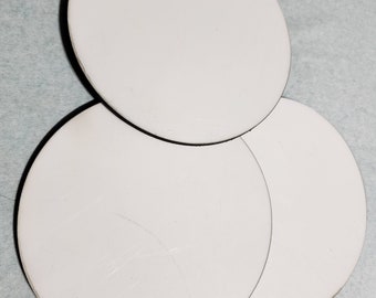Sublimation Blanks: Unisub Hardboard Circle, 3/4/5 inch