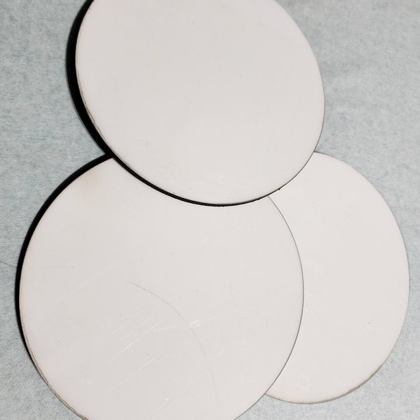 3"/4"/5" Double or single sided Sublimation unisub Blanks - Circle sublimation round blank/whiteboard blank/unisub hardboard blank