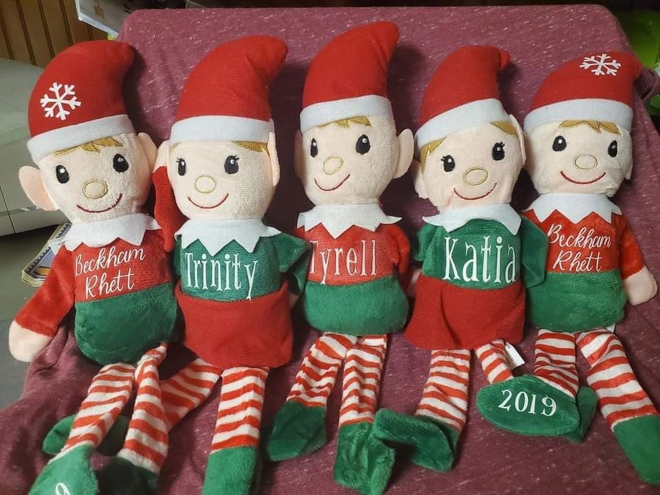 Personalized Christmas Elf • Custom Name Christmas Stocking Stuffer ...