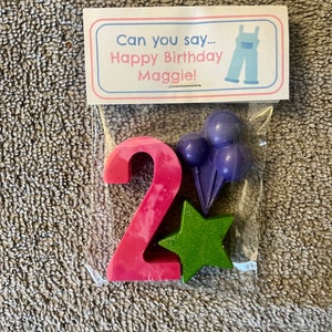 Ms Rachel Party Favor Crayons