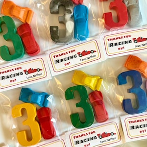 Race Car Party Favor Crayons