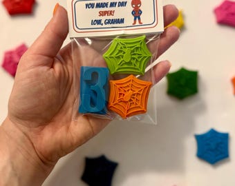 Spiderman Party Favor Crayons