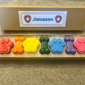 Paw and Bone Crayon Sets