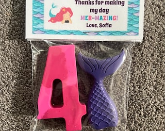 Kleurpotloden voor zeemeerminfeestje