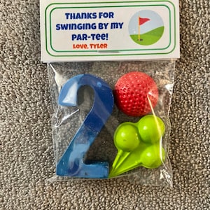 Golf Crayon Party Favors