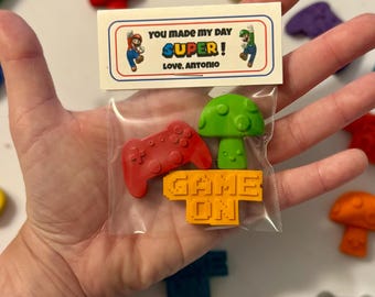 Video Game Crayon Party Favors