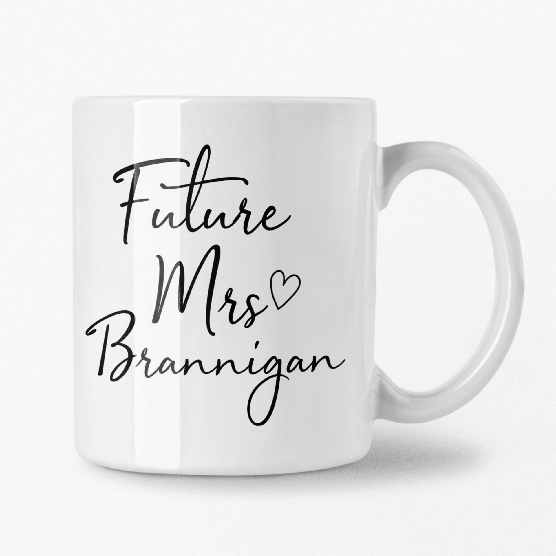 Future Mrs Mug Bridal Shower Mug Bride to Be Gift Personalised Wedding Mug Coffee Mug Custom Mug Engagement Mug Gift for Her