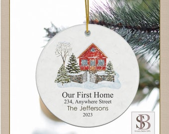 First Home Ornament, New Home Gift, New Homeowner Gift, Home Warming Gift