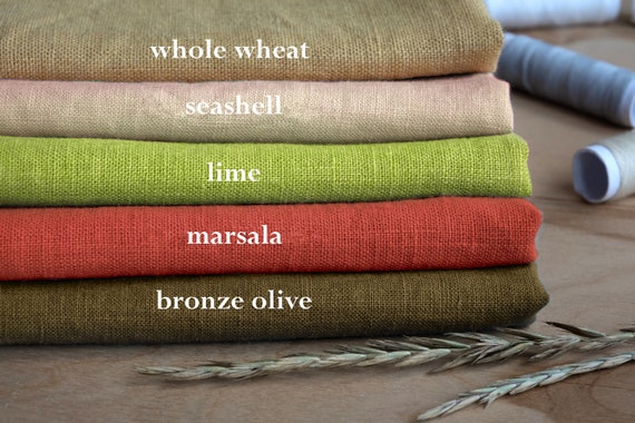 100 Linen IRISH Linen Fabric by the Yard for Clothing Linen