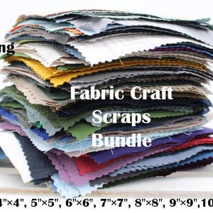 European linen fabric scraps bundle 4x4" to 9x9" / Linen scraps bundle / Linen fabric remnants / Fabric remnants bundle / FREE SHIP from USA