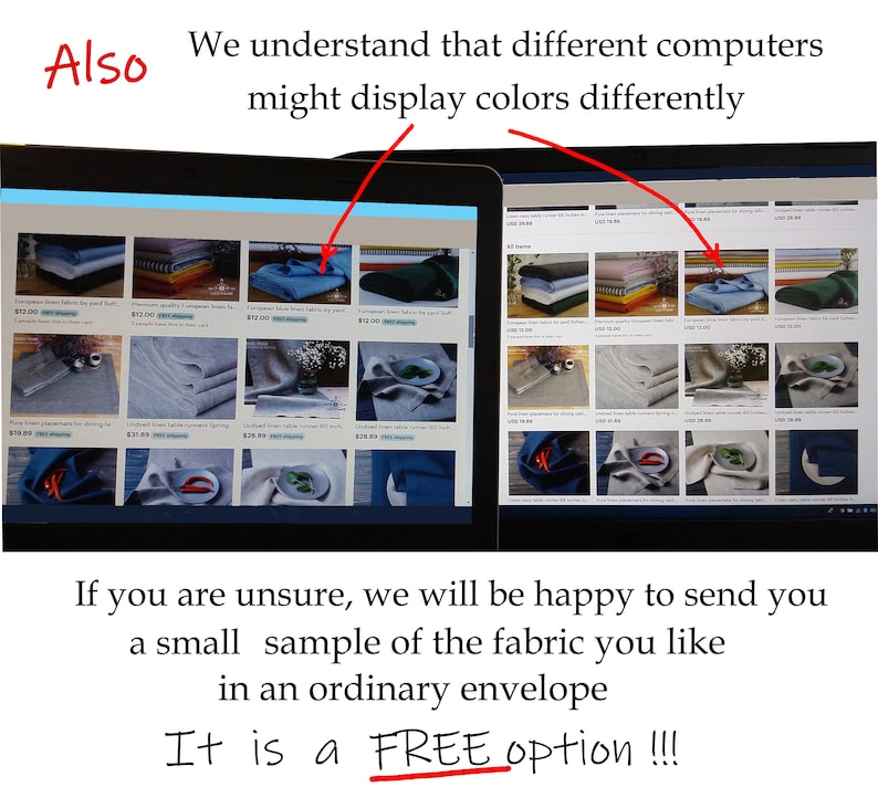 EXTRA WIDE Linen Fabric by the Yard From Europe / UNDYED Linen Etsy