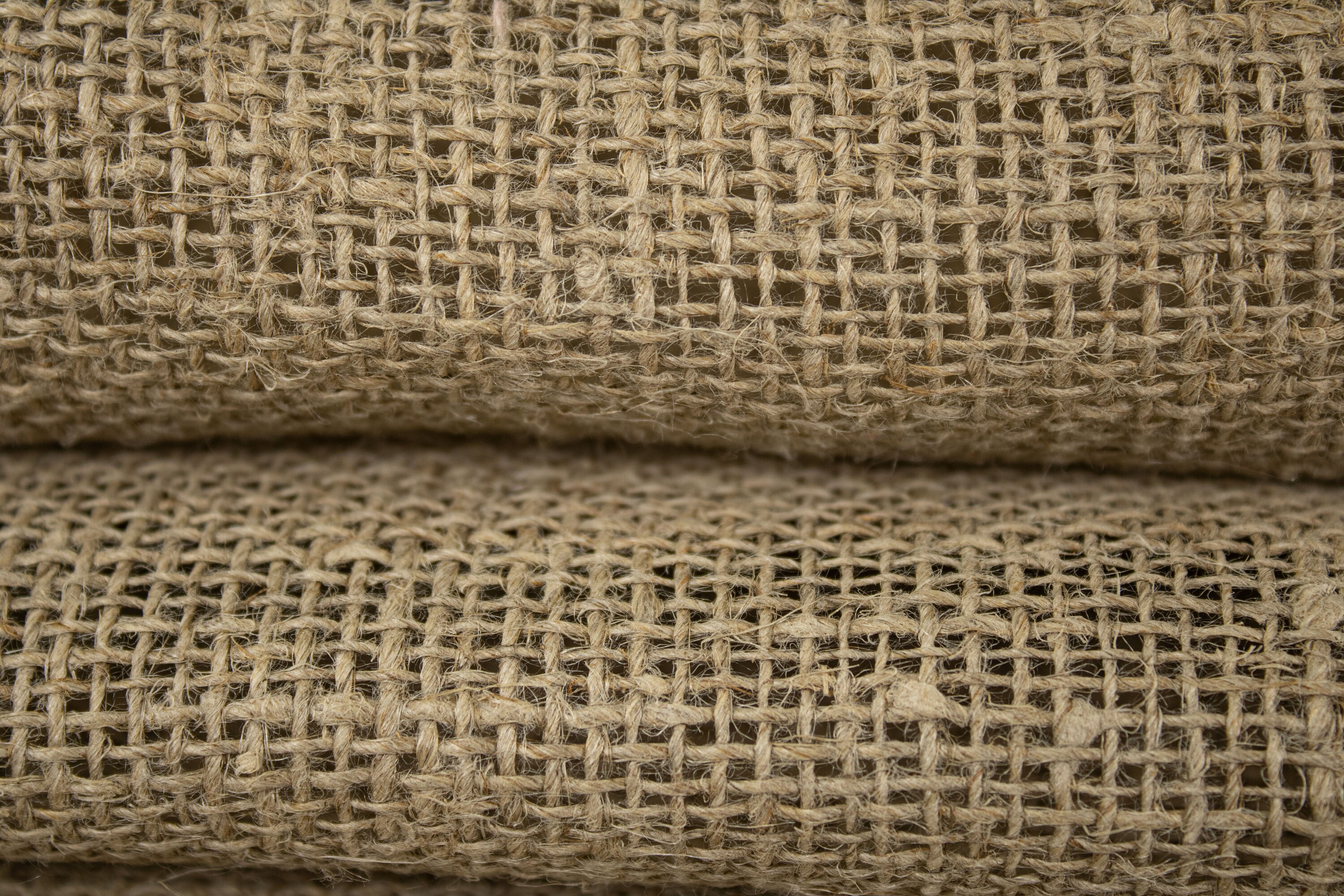 Linen Burlap / Burlap fabric by the yard / Open weave linen Etsy