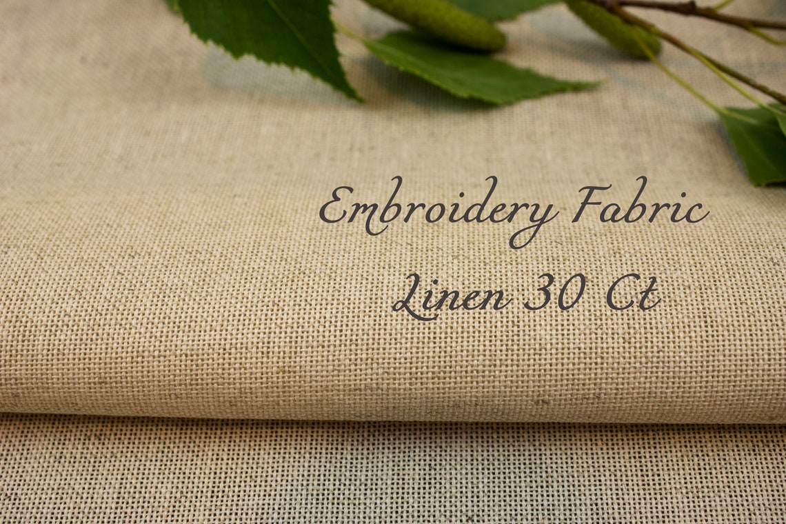 30 Counted Linen Cross stitch fabric 15 stitches per inch Etsy