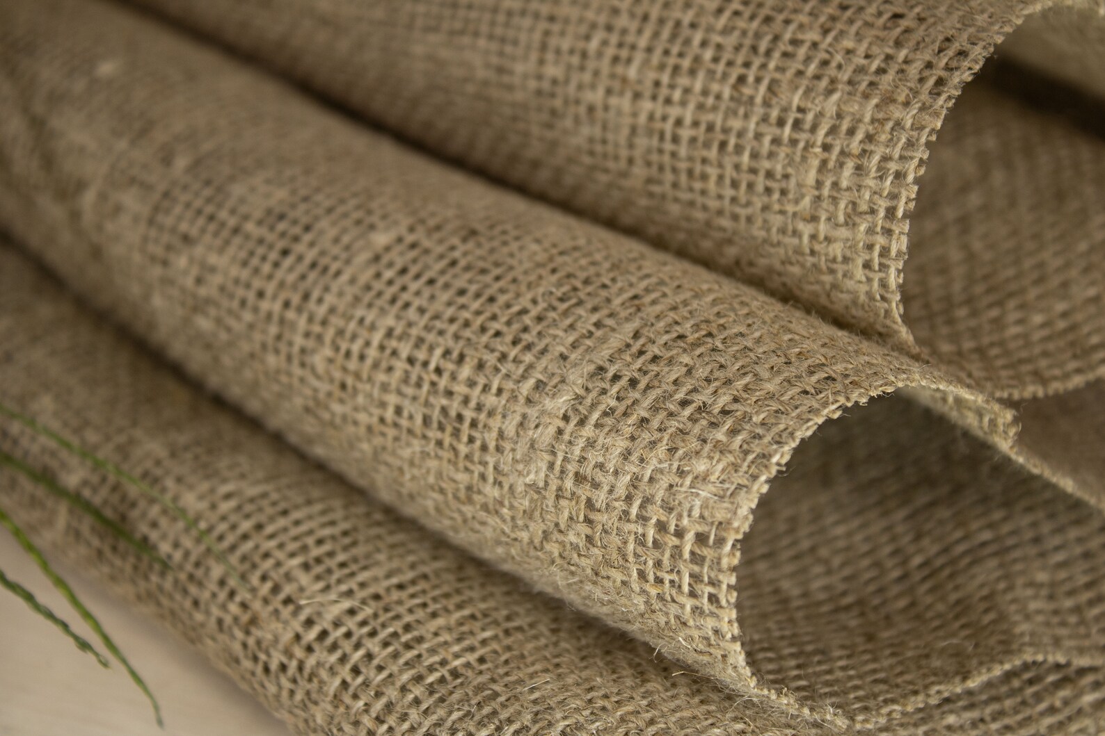 Linen Burlap / Burlap Fabric by the Yard / Open Weave Linen Etsy