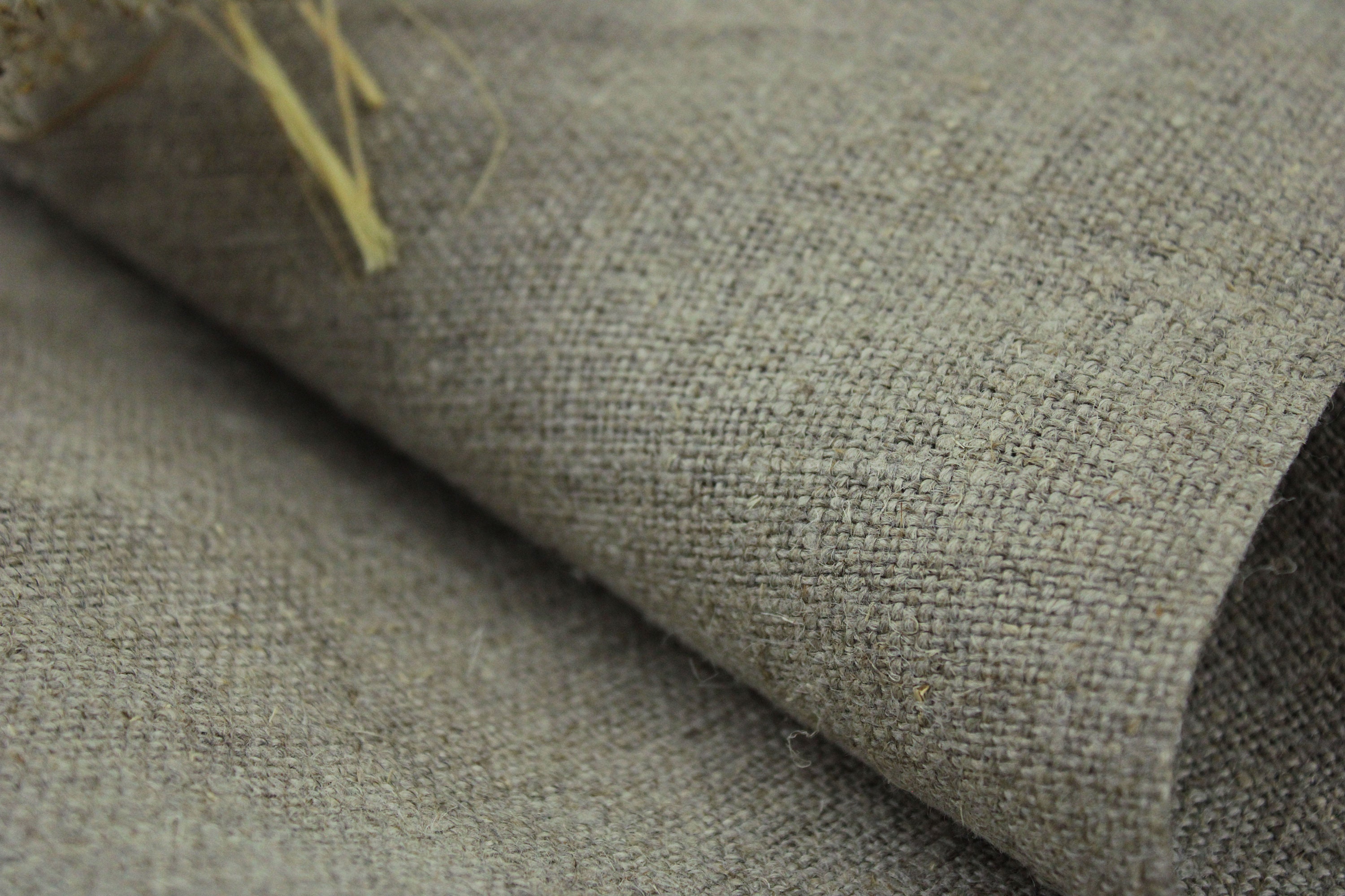 Linen burlap 100 linen upholstery fabric by the yard Heavy Etsy