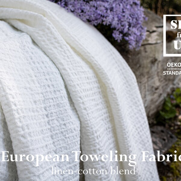 Toweling Fabric by the Yard Etsy