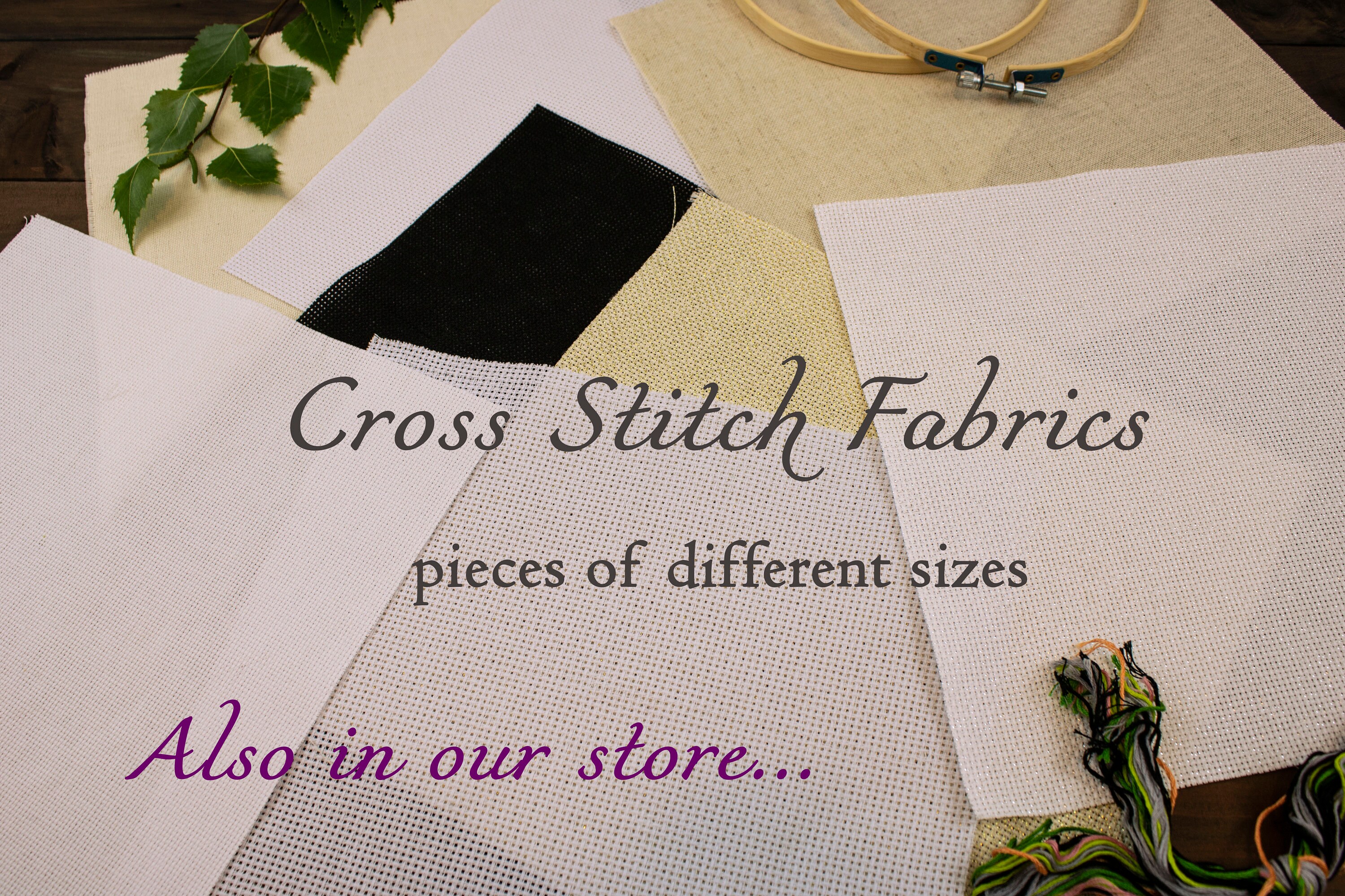 30 Counted Linen Cross stitch fabric 15 stitches per inch Etsy