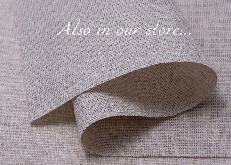 SOFT Aida Cloth 14 Count / White Aida Fabric / Aida Cross Etsy