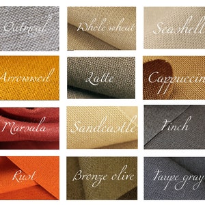 100% linen / Linen Fabric by the yard for clothes / Soft Linen fabric by the yard for curtains / Medium weight linen / SHIP from US