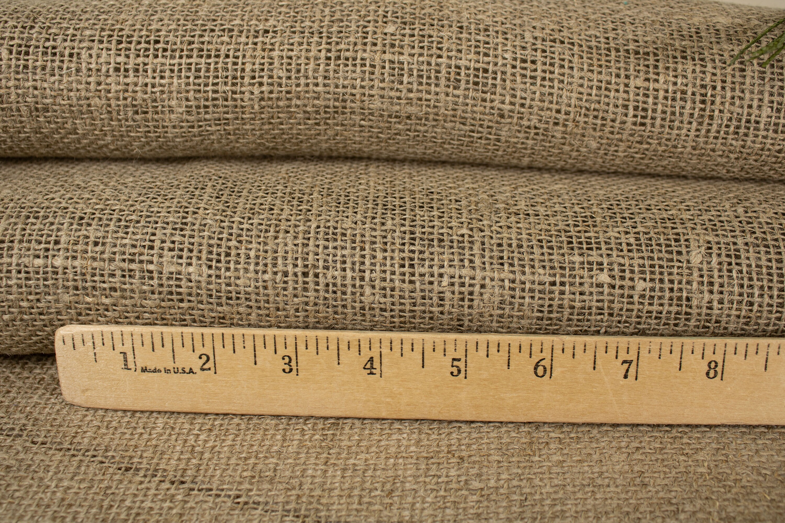 Linen Burlap / Burlap fabric by the yard / Open weave linen Etsy