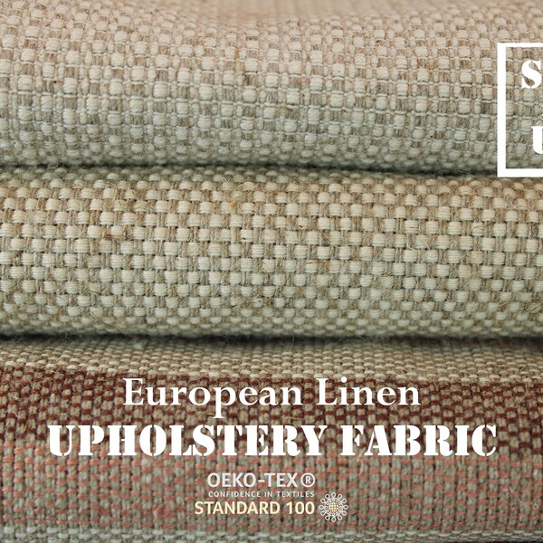 Linen Upholstery Etsy