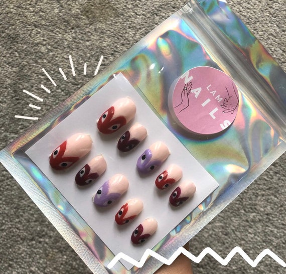 comme de garcon nails