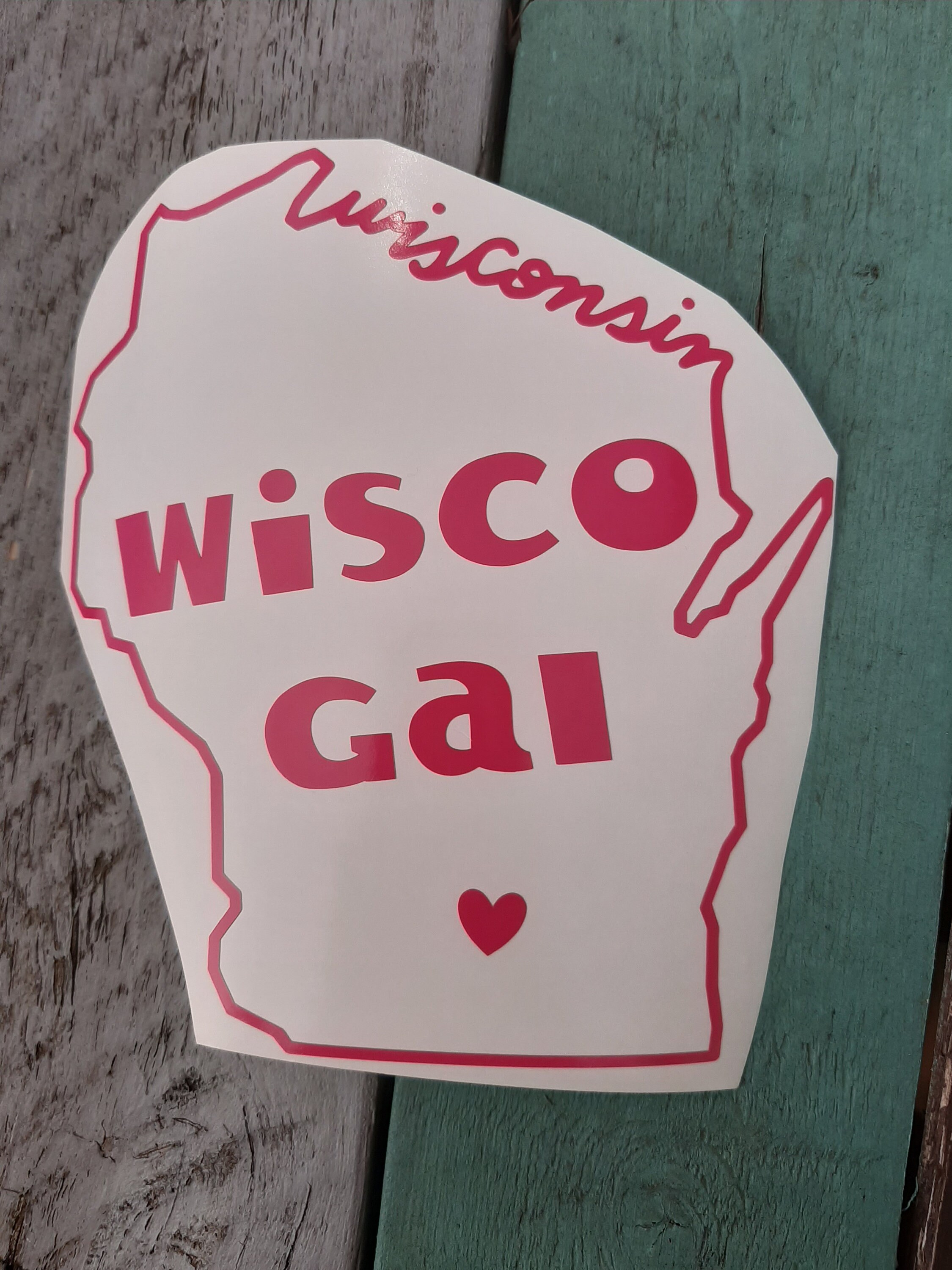 Wisconsin Vinyl Car Decals 
