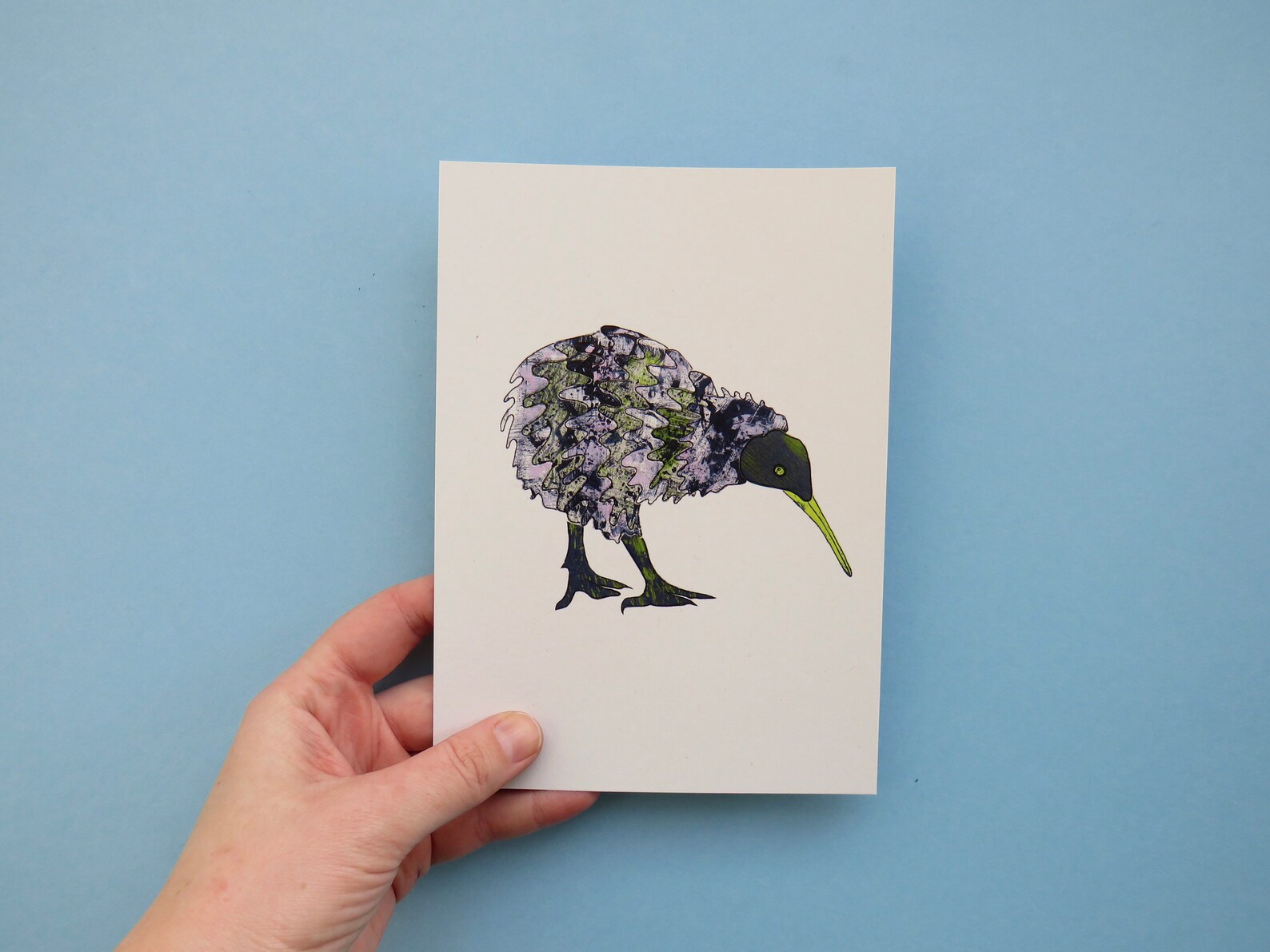 Kiwi Print Collage. New Zealand Kiwi Bird. Etsy UK