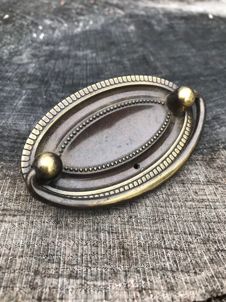 AMEROCK Vintage Brass Hepplewhite Pulls Etsy