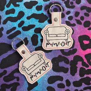 Pivot Couch SnapTab Embroidery Design DIGITAL DOWNLOAD machine embroidery