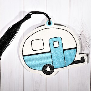 Camper RV Bookmark Embroidery Design DIGITAL DOWNLOAD machine embroidery