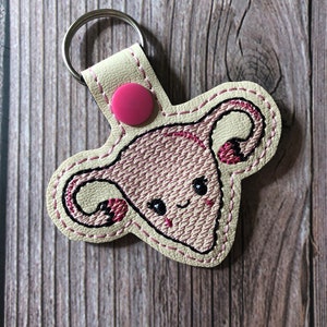Kawaii Uterus SnapTab Embroidery Design DIGITAL DOWNLOAD machine embroidery