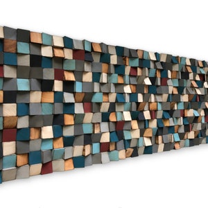 Wood Wall Art - Sound Diffuser - 3D Wall Decor