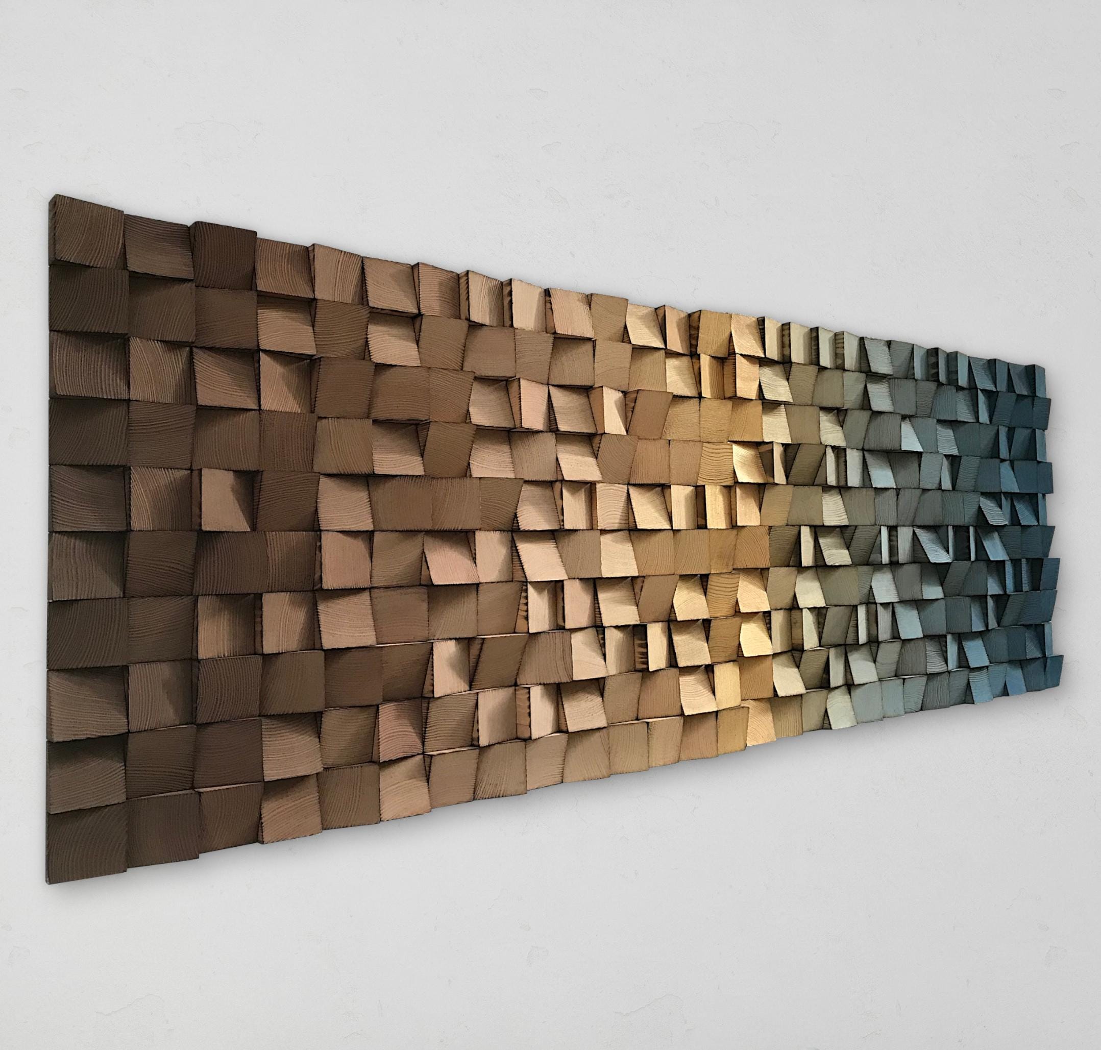 Wooden Pixel Art - Etsy