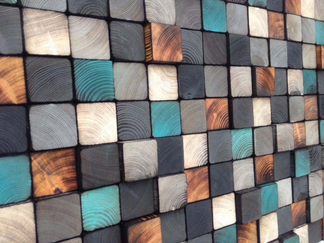 Wall Art - Reclaimed Wood Sculpture - Etsy