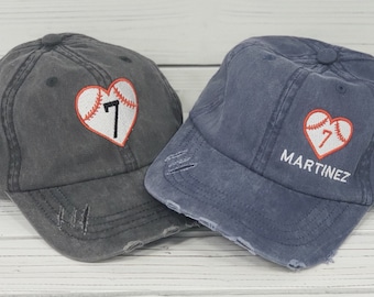 Number or Letter hat, custom number hat, custom letter hat,hat with number, hat with letter,hat with player number, varsity hat,baseball hat