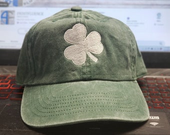 3 Leaf Clover Hat Shamrock hat St Patrick's Day hat Luck of the Irish hat St Patty's Hat Lucky hat green clover Irish clover hat