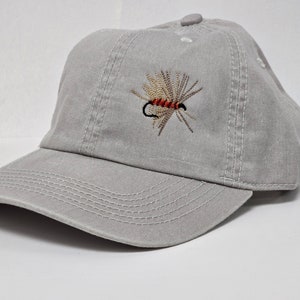 Trout Fishing hat for husband fishing gift for dad Gift for Fisherman fly Fishing gift for husband Custom Fishing hat caddis fly hat fishing