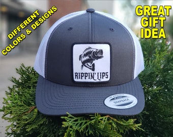 bass fishing ball caps