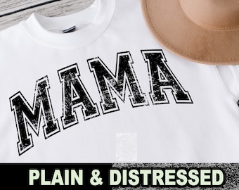 Grunge Mama Png, Mama Varsity, Distressed, Mom Png, T Shirt Design, Muttertag Png, Sublimation Design, Mom Shirt Png, digitaler Download