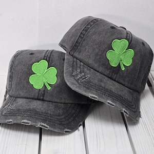 3 Leaf Clover Hat Shamrock hat St Patrick&#39;s Day hat Luck of the Irish hat St Patty&#39;s Hat Lucky hat green clover Irish clover hat