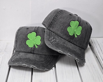 3 Leaf Clover Hat Shamrock hat St Patrick's Day hat Luck of the Irish hat St Patty's Hat Lucky hat green clover Irish clover hat